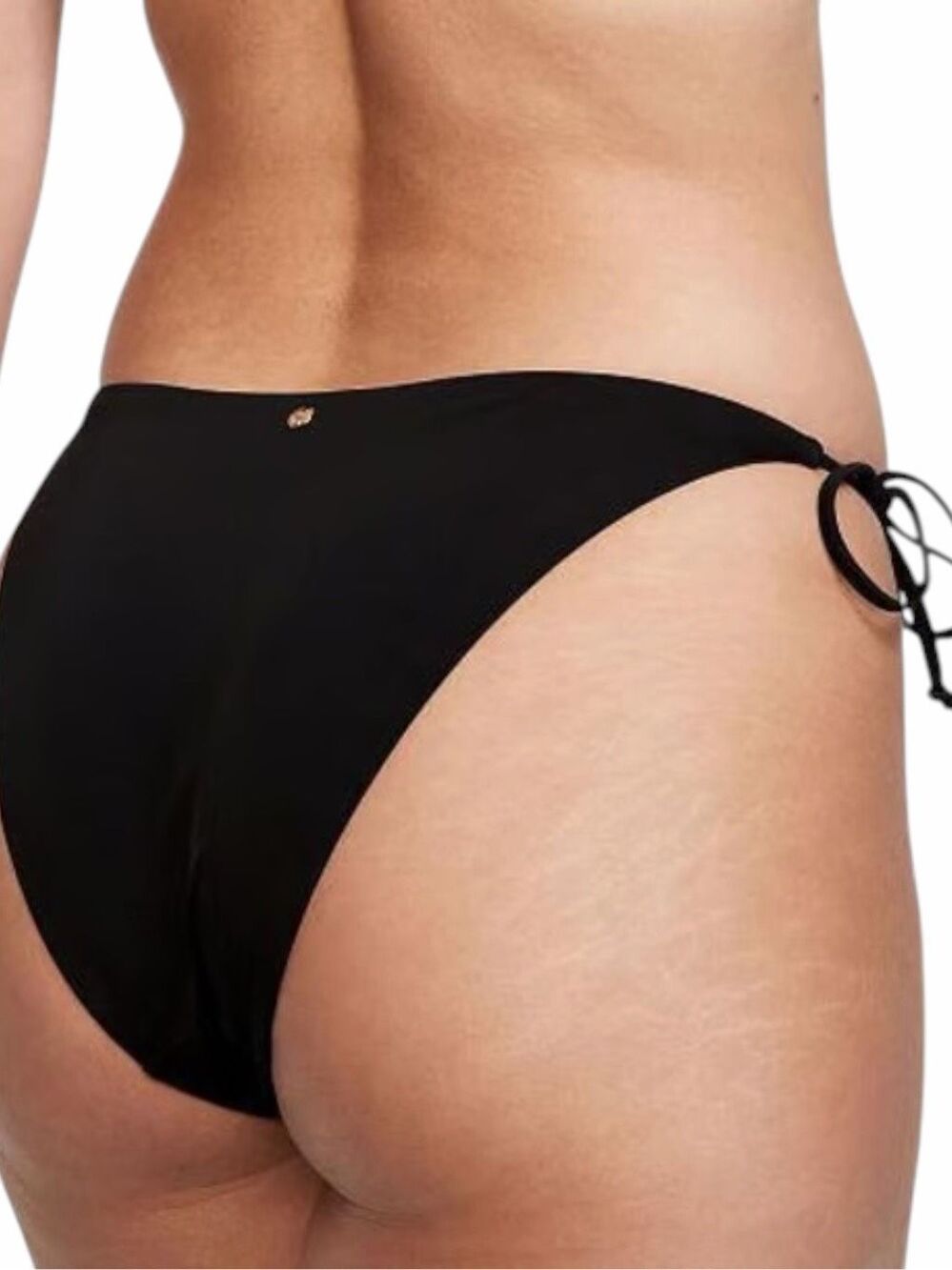 VICTORIA’S SECRET Women’s Black Side Tie String Bikini Bottom Size Large